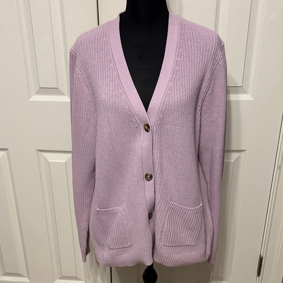 Croft & Barrow Sweaters - Croft & Barrow Plus Shaker Cardigan